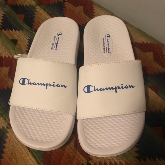 Champion Shoes - CHAMPION Life IPO White Slides